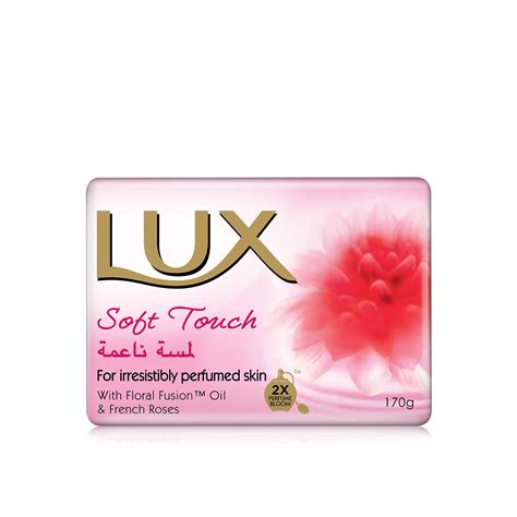 Product listings face and body bath soaps, cleansers, washes lux™ soft touch beauty bar. LUX soap bar soft touch 170g - Waitrose UAE & Partners