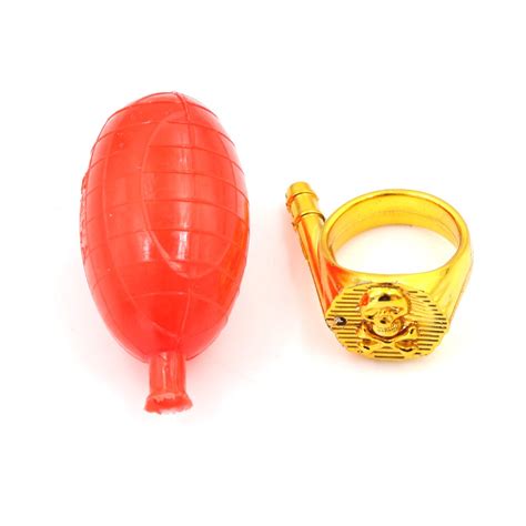 Toyzhijia 1pcs Squirt Ring Water Ring Tricky Toys Spray Water Funny