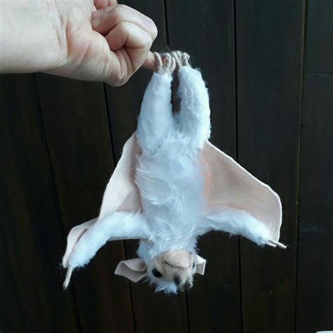 Bat Art Doll Albino Bat Creature Bat Toy Ooak Art Doll Etsy Uk Ooak