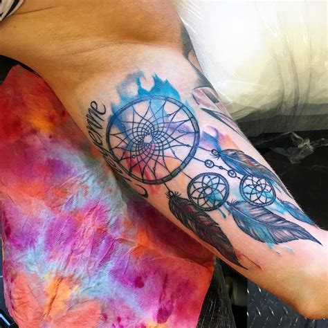 16 dreamcatcher tattoos to gain protection. 80+ Best Dreamcatcher Tattoo Designs & Meanings - Dive ...