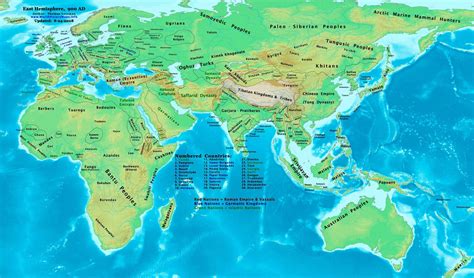 10th Century World Map
