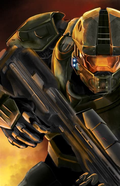 Master Chief By Stevepalenicastudios On Deviantart