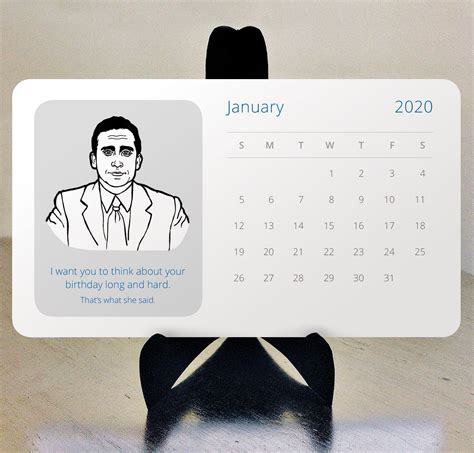 Funny Office Calendar High Quality 2024 Printable Calendar