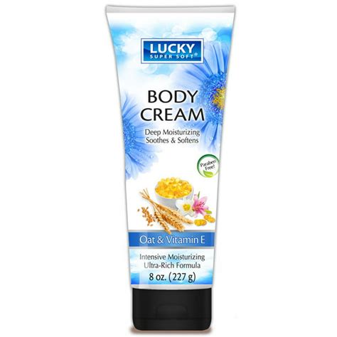 Lucky Super Soft Body Creams Vitamin E 8 Oz