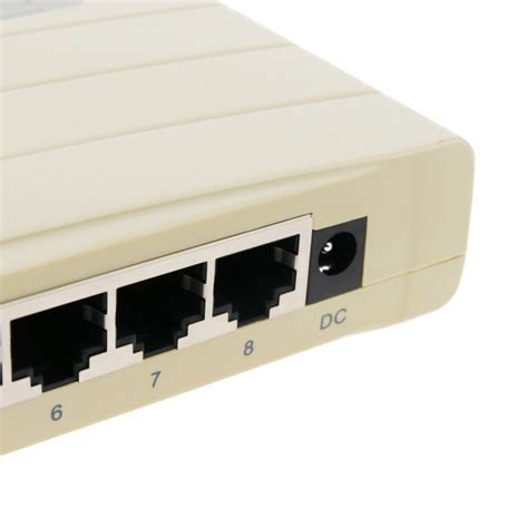 Conmutador Ethernet Lan Switch 10100mbps 8utp Hiper Rack
