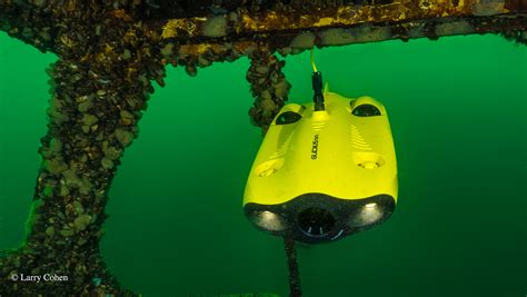 In The Water With The Gladius Mini Underwater Rov Bandh Explora