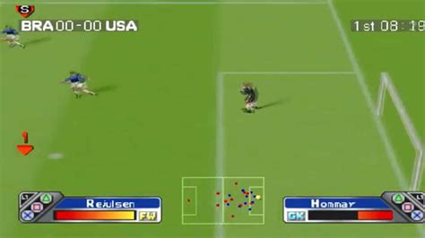 Super Shot Soccer Gameplay Bakuretsu Soccer 2002 Psxpsone