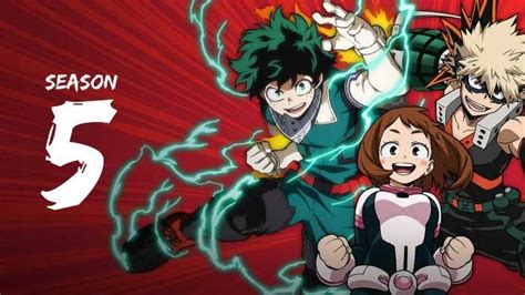 My Hero Academia Season 5 Release Date Characters Trailer And Much More