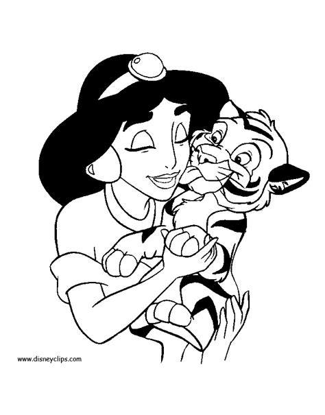 Aladdin 2019 pages to color. Aladdin Coloring Pages (3) | Disneyclips.com