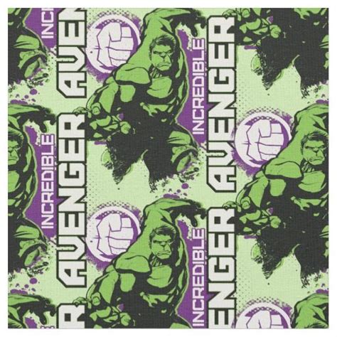 Hulk Incredible Avenger Fabric The Incredibles Printing On Fabric