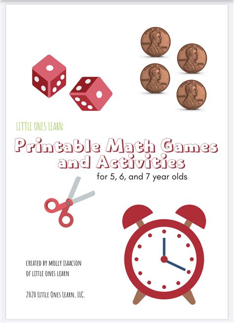 Lol Printable Math Games And Activities For 5 7 Year Olds Payhip