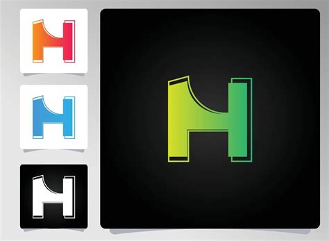H Letter Logo Abstract Design 2964579 Vector Art At Vecteezy