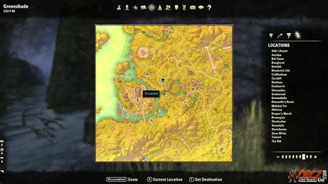 Greenshade Treasure Map Iv Location The Elder Scrolls Online Youtube