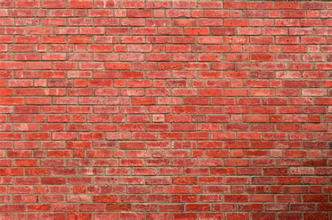 Red Brick Wall Texture Background Background For Text Exterior