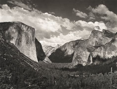 Ansel Adams Yosemite Valley Yosemite National Park 1934 · Sfmoma