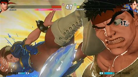 Street Fighter 5 Gameplay Ryu Vs Chun Li Full Match 【60 Fps Hd】 Street Fighter V Ps4 Gameplay