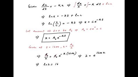 How To Calculate Half Life Given Percentage Haiper