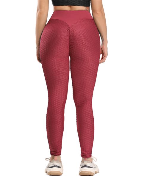 seasum seasum high waist yoga pants for women tummy control scrunch butt lift booty leggings