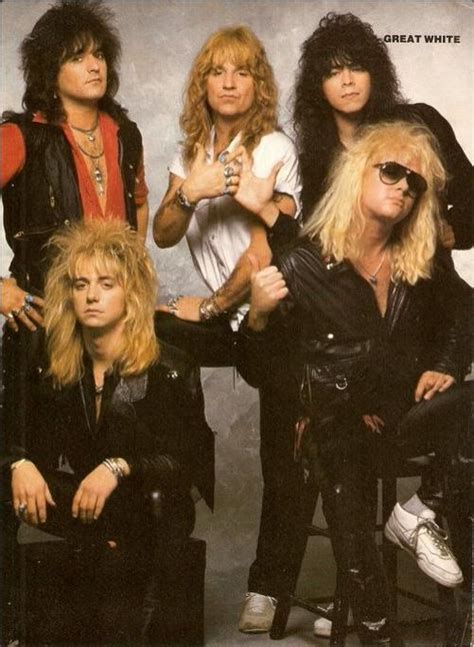 Great White 80s Hair Bands