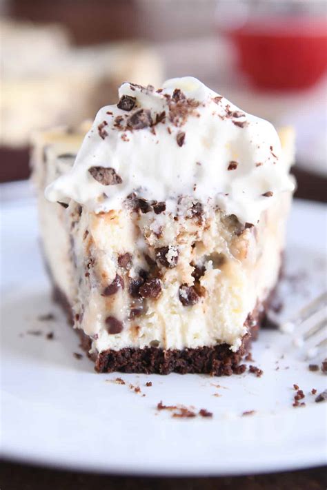 Chocolate Chip Cookie Dough Cheesecake Mels Kitchen Cafe