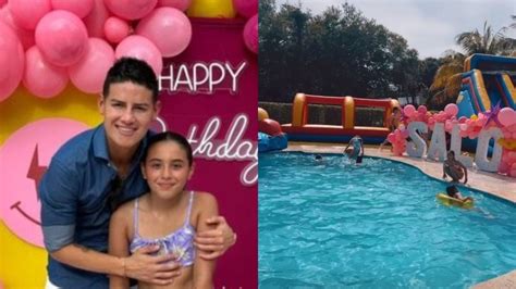 Así Celebró James Rodríguez El Cumpleaños De Su Hija Salomé ¡qué Fiesta