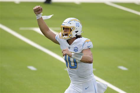 Justin Herbert Expected To Make His Second Consecutive Start For The Los Angeles Chargers On