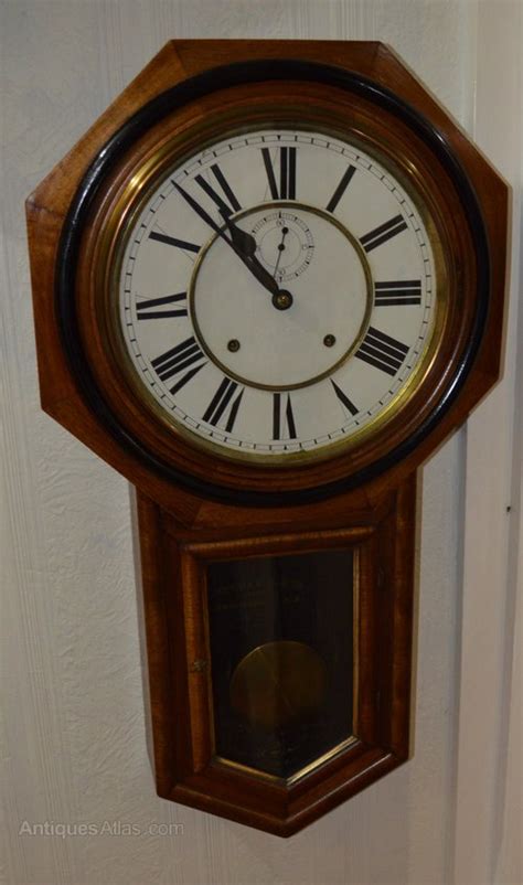 Antiques Atlas Ansonia Drop Dial Wall Clock