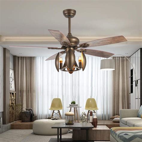 These fans offer the best of both form and function, working quietly to efficiently improve the air flow while adding to your home's visual aesthetic. 52 Rustic Modern Ceiling Fan with Remote Unique Ceiling ...