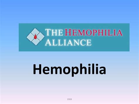 Ppt Hemophilia Powerpoint Presentation Free Download Id910989