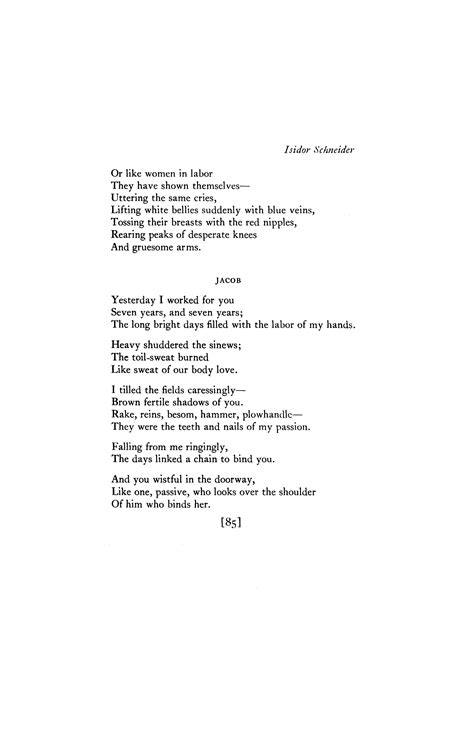 jacob by isidor schneider fire fire by isidor… poetry magazine