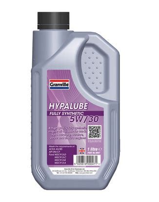 Granville Hypalube Oil Fully Synthetic W Glanville S St Columb Ltd