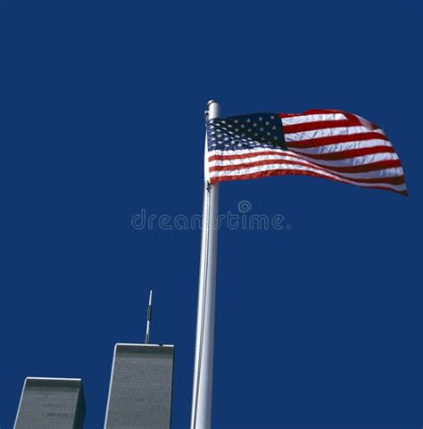 5 World Trade Center Flag Free Stock Photos Stockfreeimages