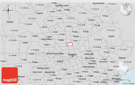 Houston And Surrounding Area Zip Code Map