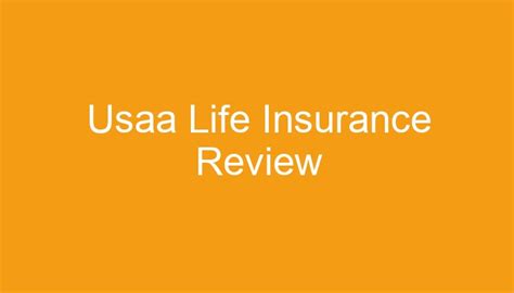 Usaa Life Insurance Review