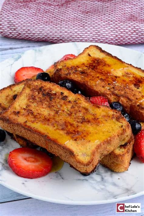 Oven Baked French Toast Chef Lola S Kitchen