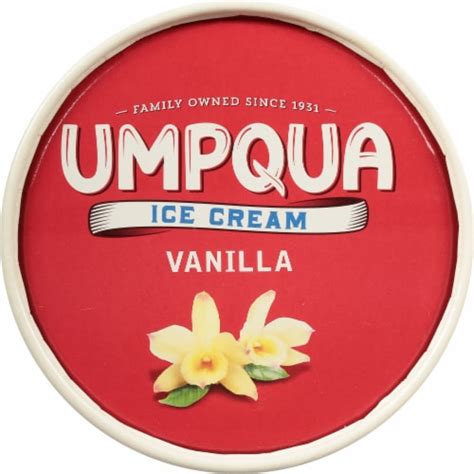 Umpqua Vanilla Ice Cream Tub 56 Oz Ralphs