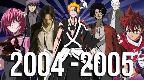 Best Anime Of 2004 And 2005 Youtube
