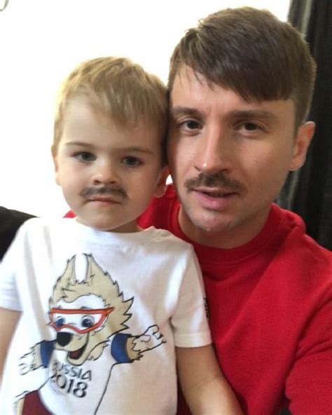 Successful Singer Sergey Lazarev And His Son Russian Personalities