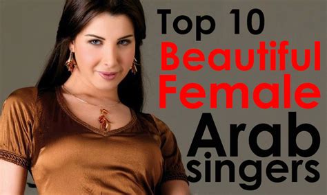 Top 10 Most Beautiful Female Arab Singers Youtube