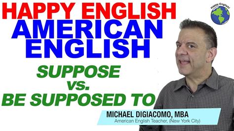 Suppose Vs Be Supposed To English Vocabulary And Grammar Practice Youtube