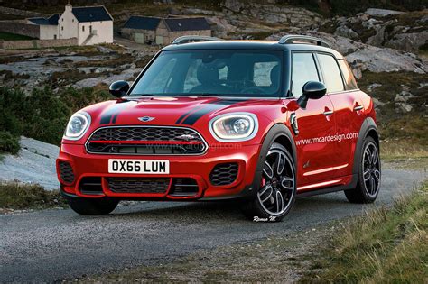 2018 Mini Countryman Jcw Rendered 231 Hp Hot Crossover