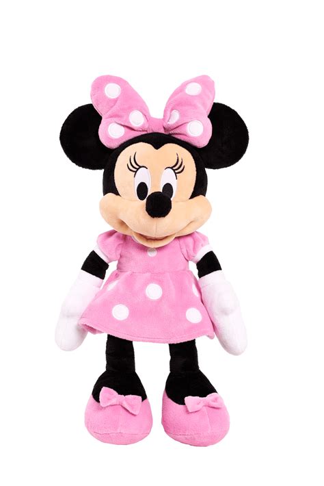 Mickey Mouse Clubhouse Large Plush Minnie Mouse In Pink Dress