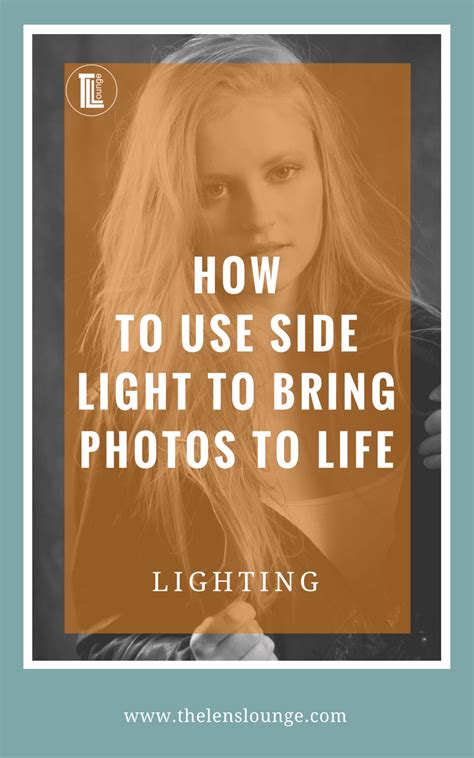 Direction Of Light How To Use Side Light In 2020 Side Lights Light