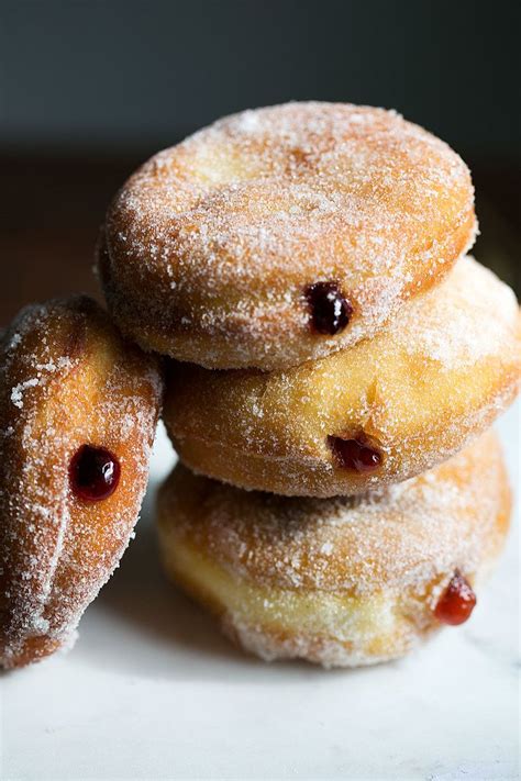 Classic Jelly Filled Yeast Doughnuts Recipe Jelly Doughnuts Jelly