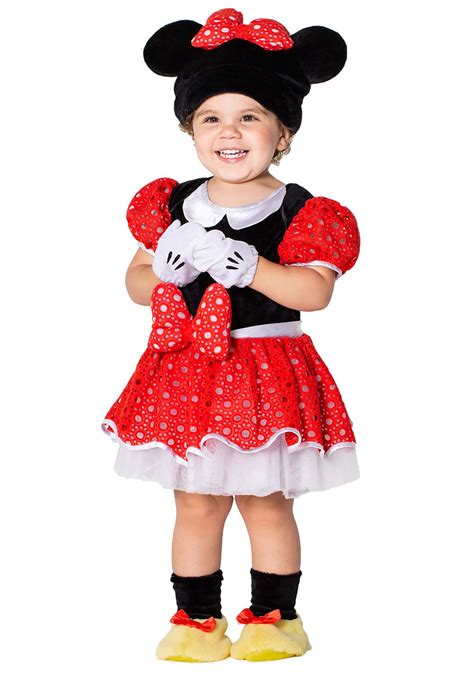 Minnie Mouse Disney Baby Girls Princess Dress Halloween Costume Girls