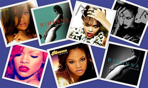 Rihanna Albums Collage Rihanna Fan Art 27926391 Fanpop