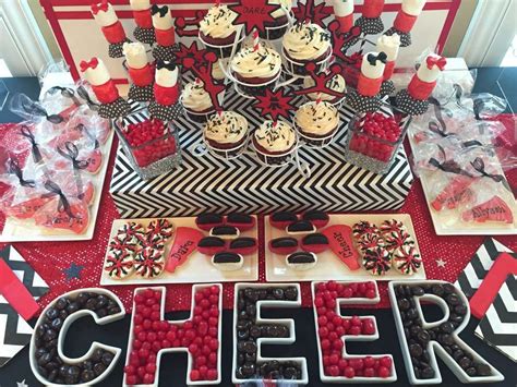 Cheerleading Cheer Party Party Ideas Photo 11 Of 12 Cheer Party