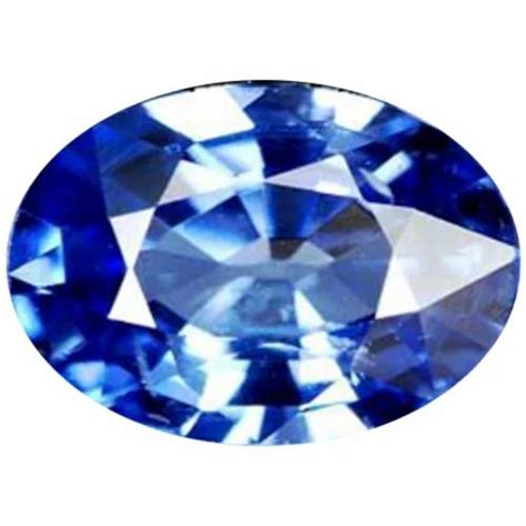Oval Blue Sapphire Gemstone Carat 1 Carat At Rs 6000carat In Ranchi