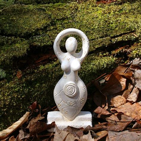 Spring Goddess Statuette At Gryphons Moon