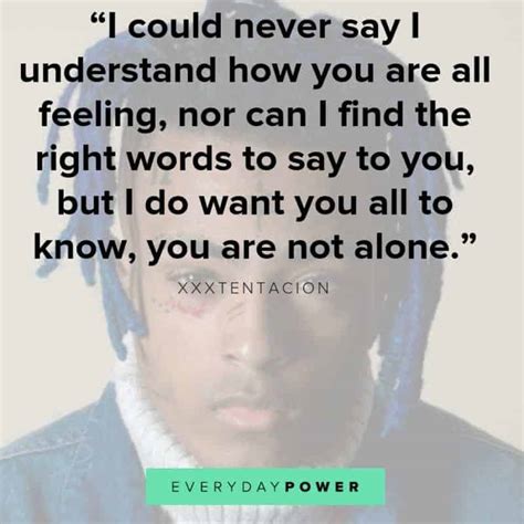 121 Xxxtentacion Quotes And Lyrics On Life And Depression